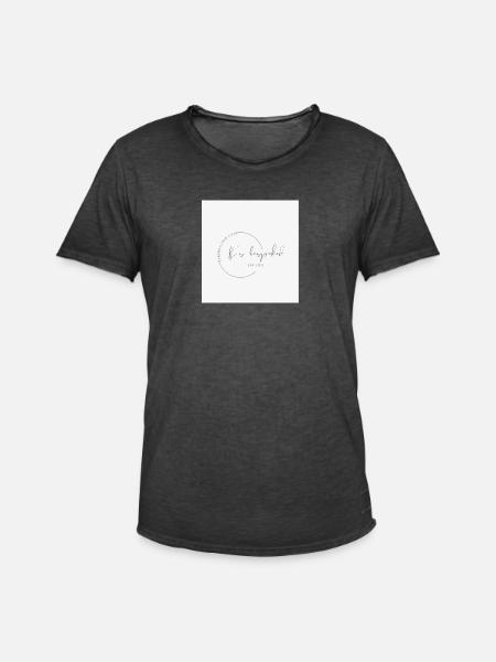 ORIGINAL Tragetasche - Männer Vintage T-Shirt - Vintage Schwarz