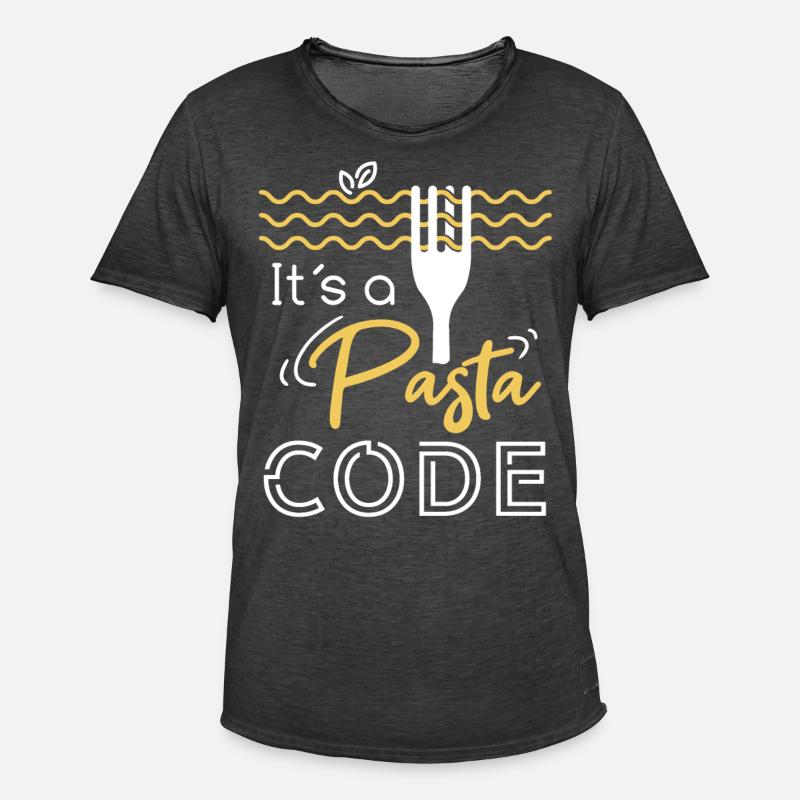 Computer programming - Men's Vintage T-Shirt - washed black