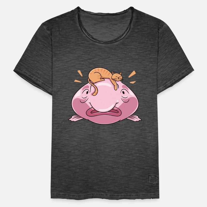 Blob fish Men's Vintage T-Shirt
