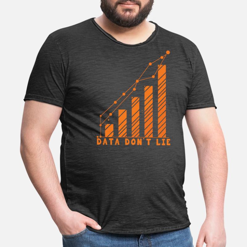 Behavioral Analyst Data Coding Men's Vintage T-Shirt