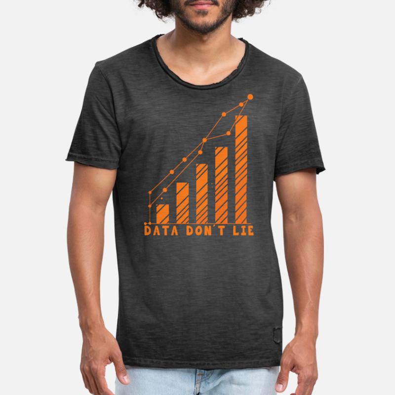 Behavioral Analyst Data Coding Men's Vintage T-Shirt