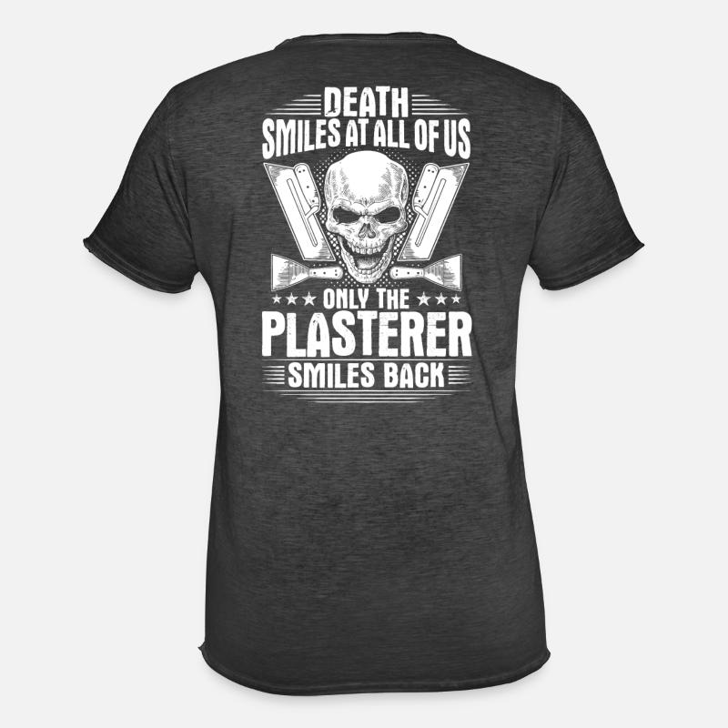 Plasterer plasterer plasterer plasterer - Men's Vintage T-Shirt - washed black