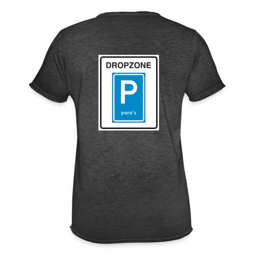 Dropzone Para's - Mannen Vintage T-shirt