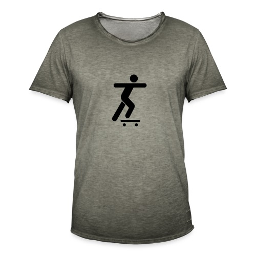 Skater - Männer Vintage T-Shirt