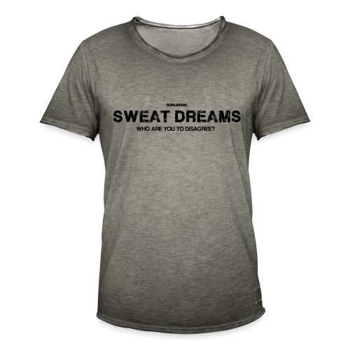 Sweat Dreams - Maglietta vintage da uomo