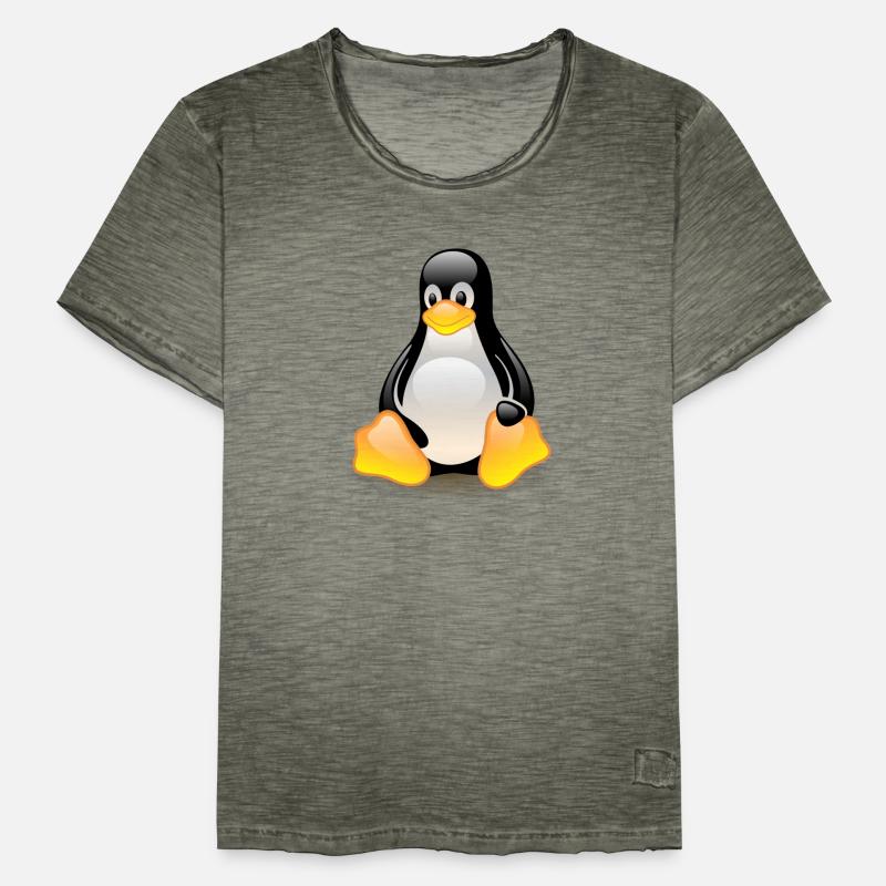 Linux T-shirt vintage Homme