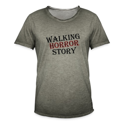 walking Horror story - Mannen Vintage T-shirt