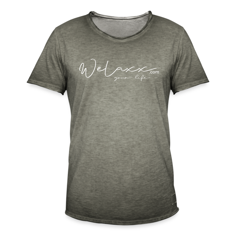 WELAXX Shirt ws - Männer Vintage T-Shirt