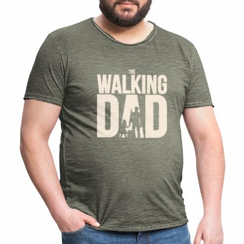 The walking Dad - Design für die besten Väter - Männer Vintage T-Shirt