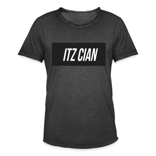 ITZ CIAN RECTANGLE - Men's Vintage T-Shirt