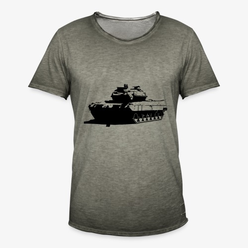 Leopard 2 Kampfpanzer - Stridsvagn 122 - Vintage-T-shirt herr