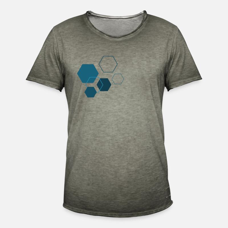 Tesla | Musk, future, development, android - Men's Vintage T-Shirt - vintage khaki