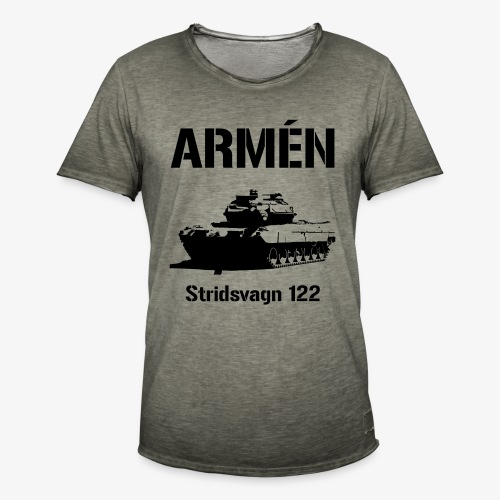 ARMÉN - Stridsvagn 122 - Vintage-T-shirt herr