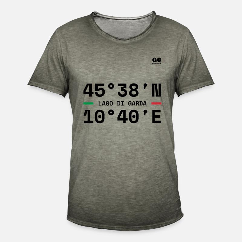 Coordinates - Men's Vintage T-Shirt - vintage khaki
