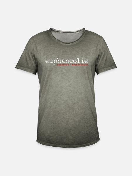 euphancolie II - Männer Vintage T-Shirt - Vintage Khaki