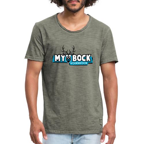 MYBOCK Logo - Männer Vintage T-Shirt