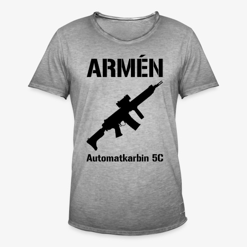 ARMÈN - Ak 5C - Vintage-T-shirt herr