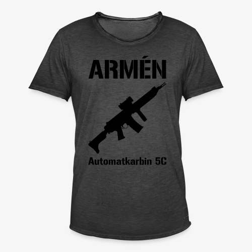ARMÈN - Ak 5C - Vintage-T-shirt herr