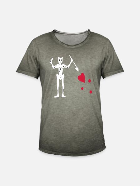 Blackbeard - Men's Vintage T-Shirt - vintage khaki