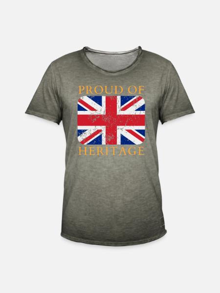 Erbe der Union - Männer Vintage T-Shirt - Vintage Khaki