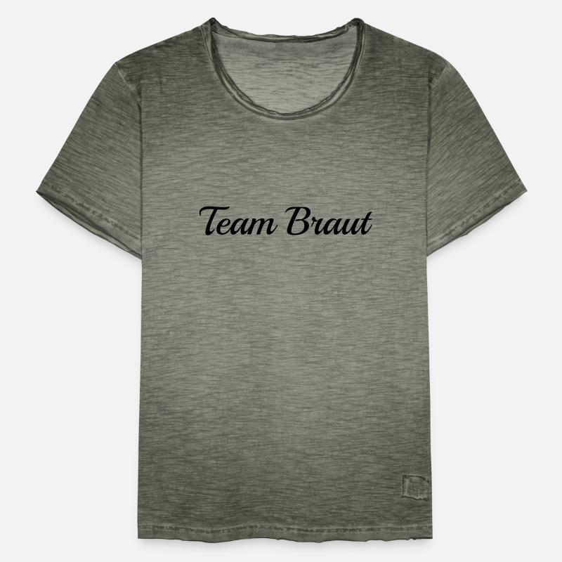 Team Braut Männer Vintage T-Shirt