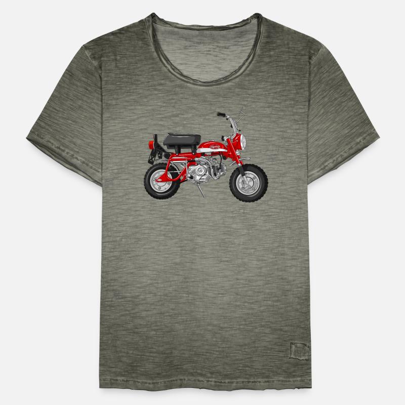 Monkey Z50A DE | candy ruby red Männer Vintage T-Shirt