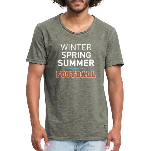 4 Seasons - American Football - Männer Vintage T-Shirt