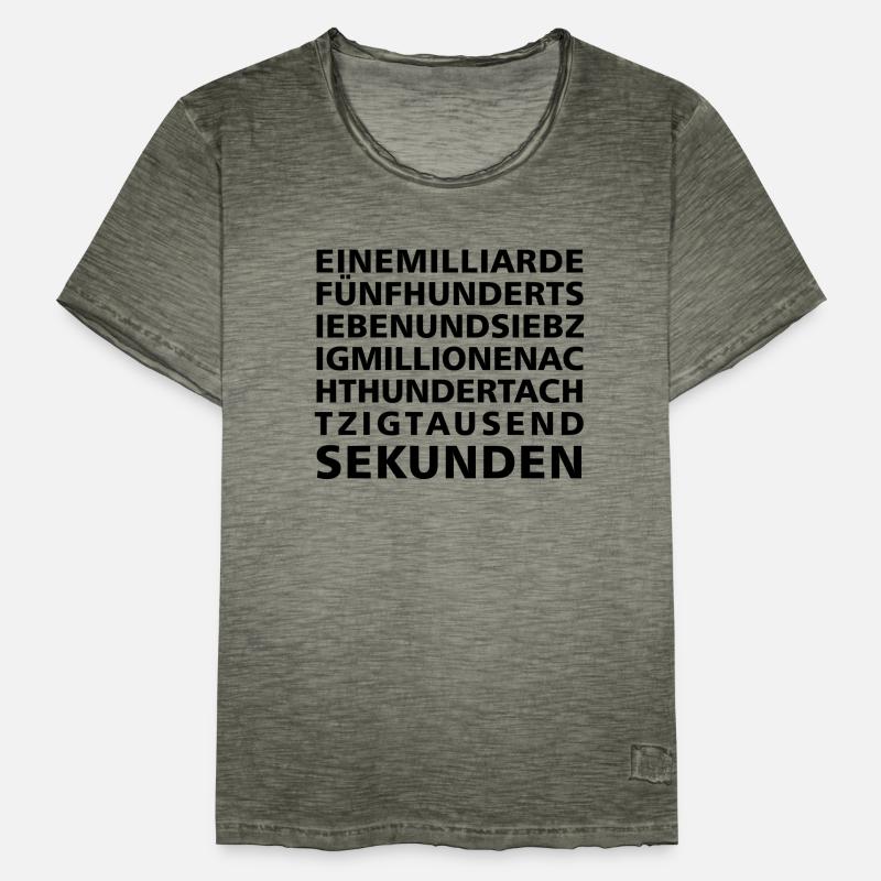 50 ans dans une seconde T-shirt vintage Homme