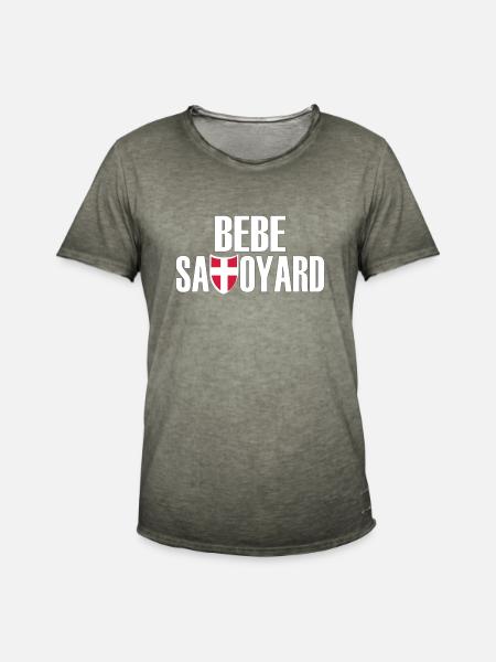 bebe savoyard - T-shirt vintage Homme - vintage kaki