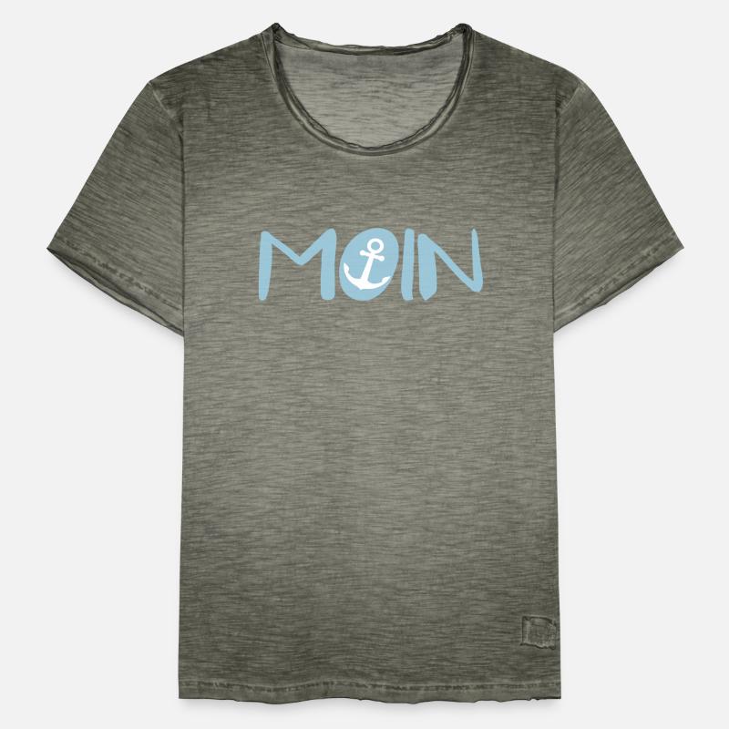 Moin Seemann Männer Vintage T-Shirt