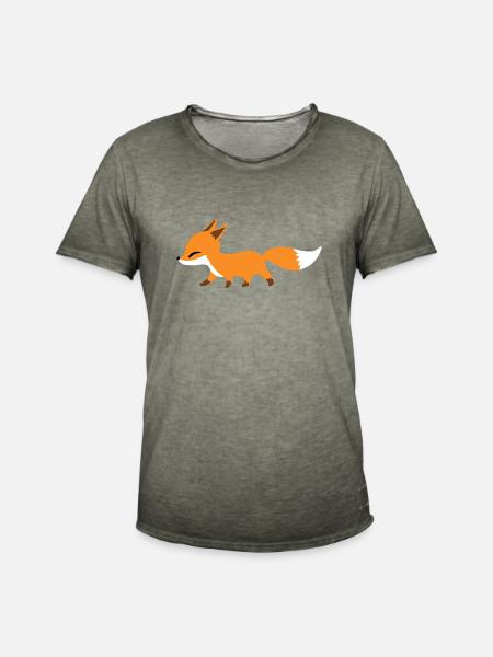 fox hunting - Männer Vintage T-Shirt - Vintage Khaki
