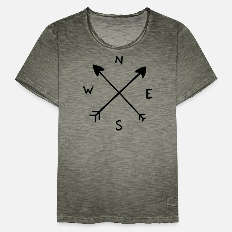 compass needle Men's Vintage T-Shirt