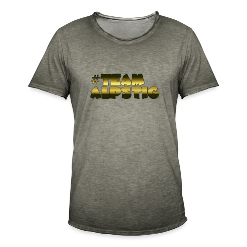 #TEAMALPSTIG2 - Vintage-T-shirt herr