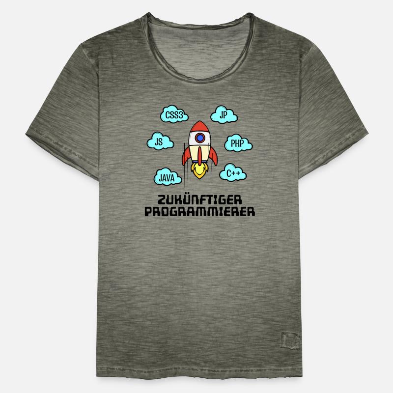 Développeur de code CSS Programmeur C++ Java Php T-shirt vintage Homme