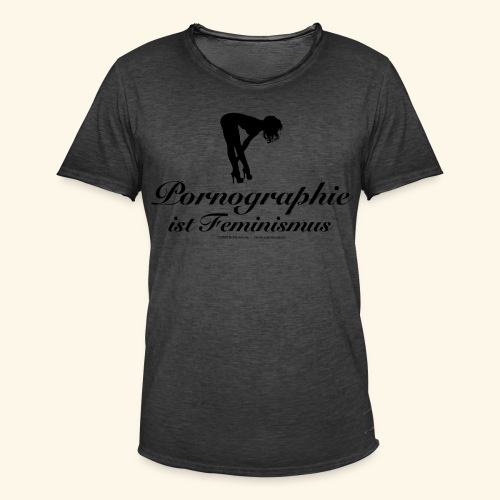 Feminismus - Männer Vintage T-Shirt