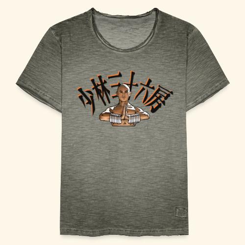 Shaolin kriger munk - Herre vintage T-shirt