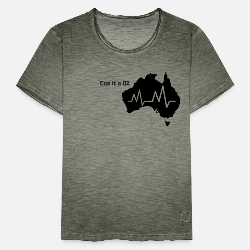 Parce que c'est Australie, Voyage, Down Under, Voyage T-shirt vintage Homme