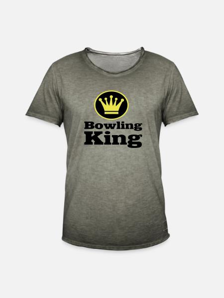 Bowling - Männer Vintage T-Shirt - Vintage Khaki