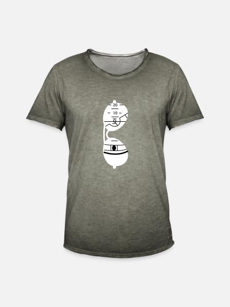 Piloten T-Shirt - Pilot - Flugzeug - Pilotenbrille - Männer Vintage T-Shirt - Vintage Khaki