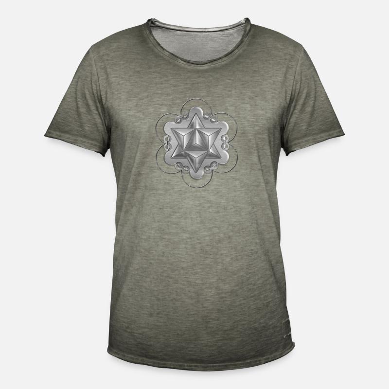 Mercabá Agrogramm - Männer Vintage T-Shirt - Vintage Khaki