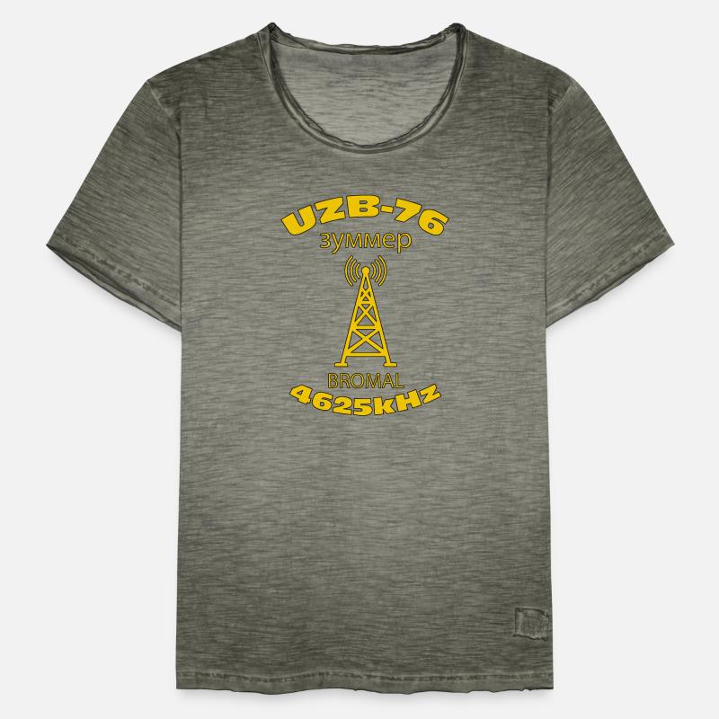 UZB-76 - UVB-76 BROMAL T-shirt vintage Homme