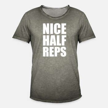 Nice half reps - Vintage T-shirt for men