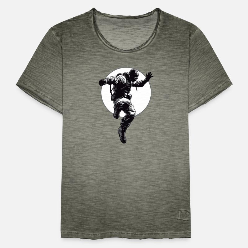 Intervention rapide T-shirt vintage Homme
