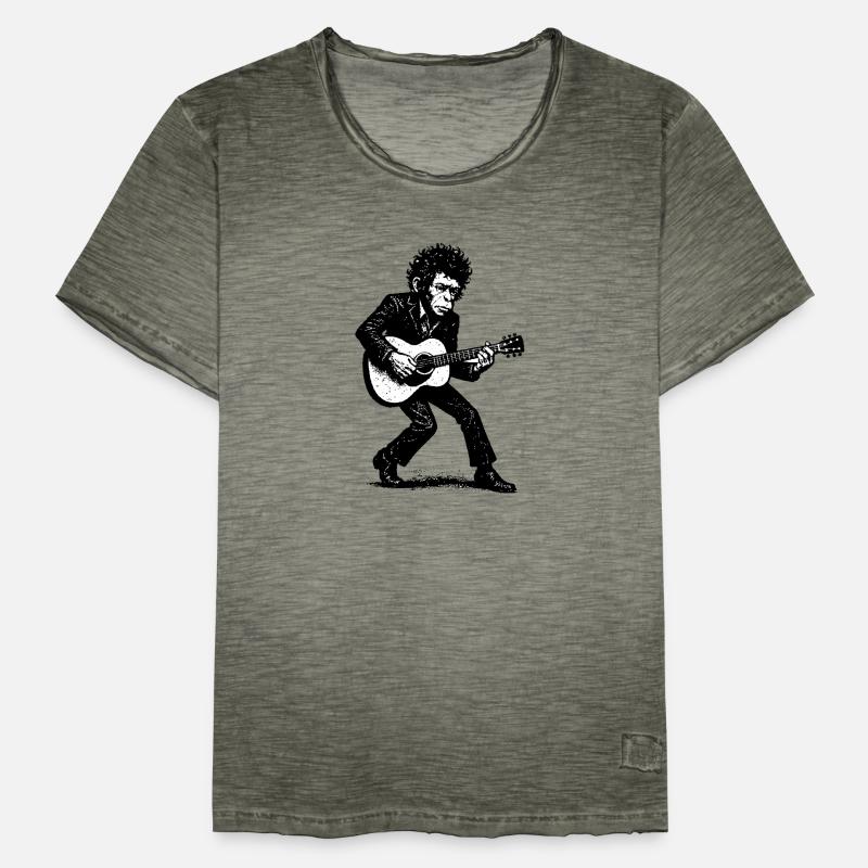 Singer Songwriter | The Monkey Dancer Männer Vintage T-Shirt