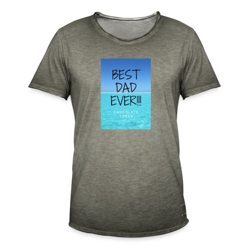 El Mejor papá - Camiseta vintage hombre