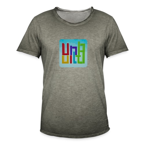 UnBuild App Icon - Männer Vintage T-Shirt