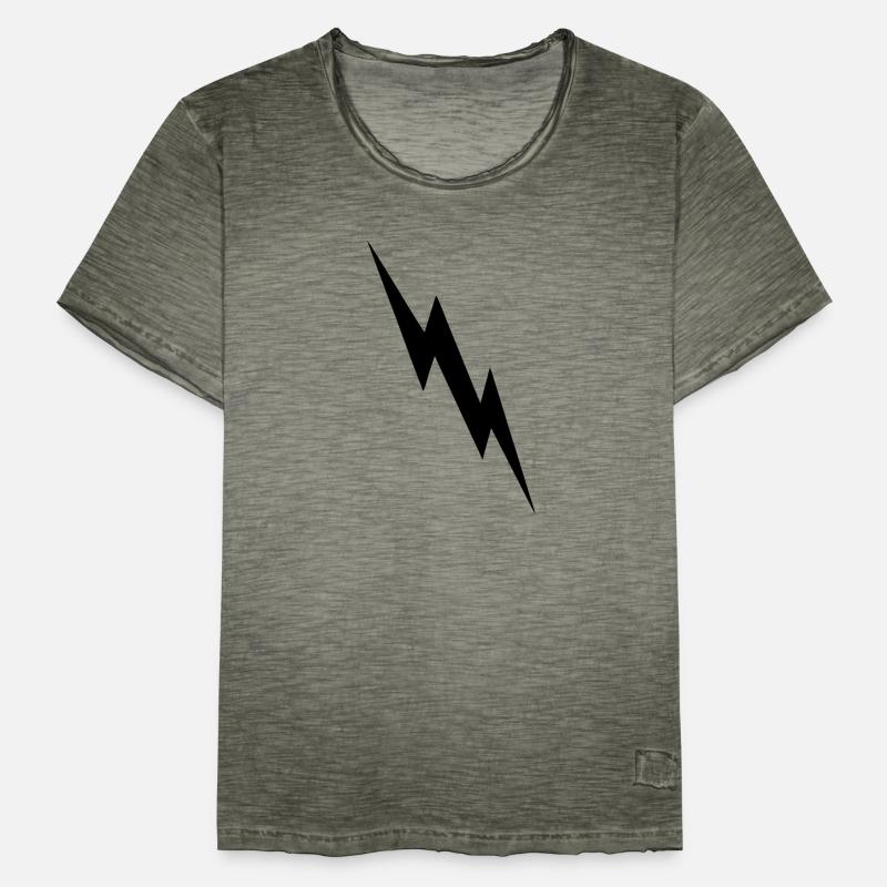 Éclair T-shirt vintage Homme