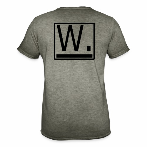 W. - Mannen Vintage T-shirt