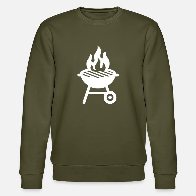 Icône du gril - Sweat bio CHANGER Stanley/Stella Unisexe - kaki