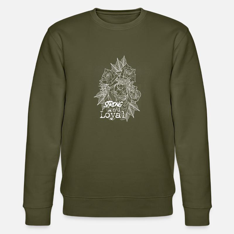 Staystrongneverd - Stanley/Stella Unisex Bio-Sweatshirt CHANGER  - Khaki